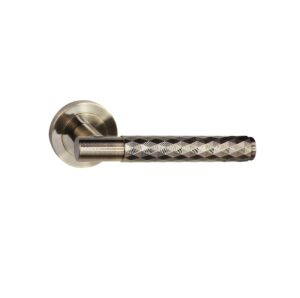 Door Handles on Round Rose